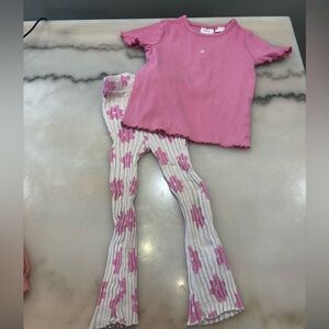 Zara Kids Pink Pajama Set
